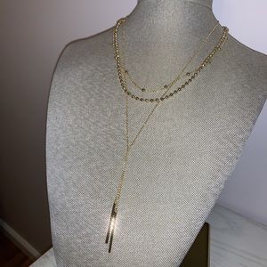 Double Bar Choker Necklace